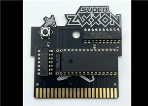 C64 SUPER ZAXXON GAME CARTRIDGE PCB