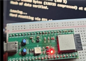 ESP32-S3-MINI Dev Board: 4-Layer, Native USB-C, ENS210 Sensor and WS2812B
