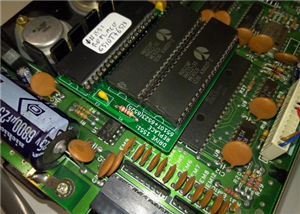 Commodore 1551 disk drive CPU & TRI-port replacer 6510T 6523