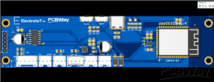DotGlow V1: ESP32-S3 + USB-C + Speaker Board for an LED Matrix Clock