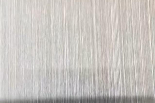 Brushed finish appearance quality inspection
